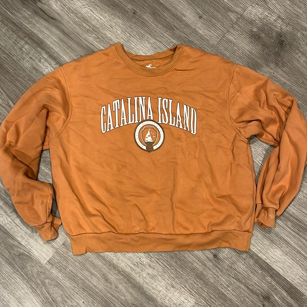 Hollister crewneck sweatshirt. Size M. Burnt orange color